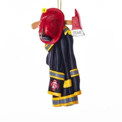 Hot Kurt Adler Personalized Firefighter Uniform Ornament