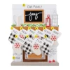 Store PolarX Personalized Fireplace Mantel Family Of 10 Ornament