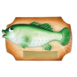 Flash Sale PolarX Personalized Fish On Plaque Ornament
