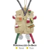 Cheap Kurt Adler Personalized Fishing Vest Ornament