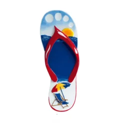 New Rudolph & Me Personalized Flip Flop Ornament