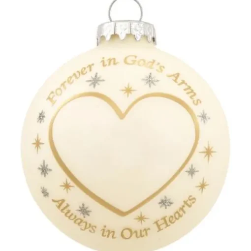 Clearance Personalized Forever In God's Arms Memorial Ornament Memorial