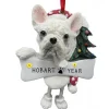 Clearance E & S Imports Personalized French Bulldog Dog Ornament