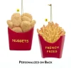 Fashion Kurt Adler Personalized French Fries Or Chicken Nuggets Ornament