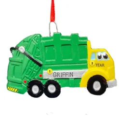 Flash Sale Personalized Garbage Truck Personalized Ornament Transportation
