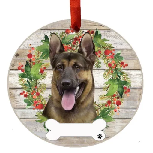 Flash Sale E & S Imports Personalized German Shepherd Ornament