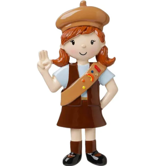 Shop Personalized Girl Scout Brownie Ornament Hobbies & Activities