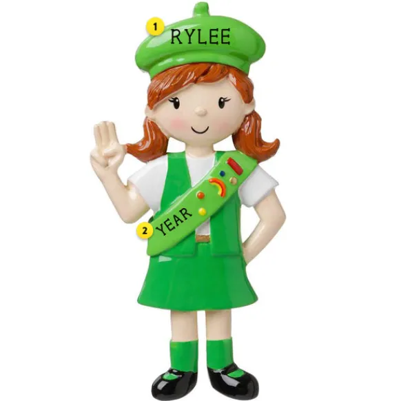 Flash Sale Personalized Girl Scout Ornament Hobbies & Activities