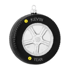 Online Personalized Glass Tire Ornament New Drivers