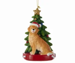 Outlet Kurt Adler Personalized Golden Retriever Dog Ornament