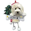 Sale E & S Imports Personalized Goldendoodle Dog Ornament