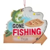 Online Kurt Adler Personalized Gone Fishing Ornament
