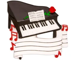 Fashion Personalized Grand Piano Ornament Music
