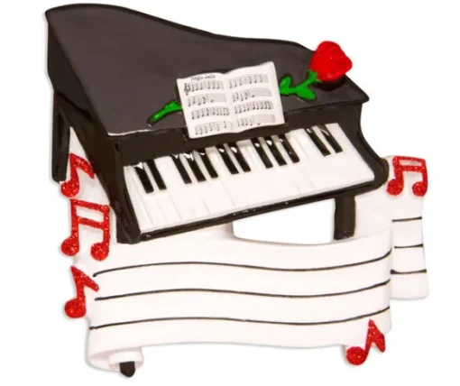 Fashion Personalized Grand Piano Ornament Music