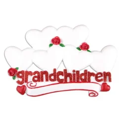 Cheap Personalized Grandchildren With 6 Hearts Table Top Decoration Table Tops