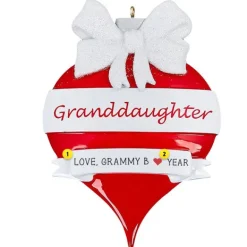 Discount Personalized Granddaughter Ornament Family Members