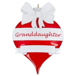 Discount Personalized Granddaughter Ornament Family Members