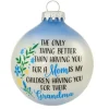 Discount Personalized Grandma Glass Bulb Ornament Family Members