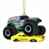 Fashion Personalized Grave Digger Ornament Transportation