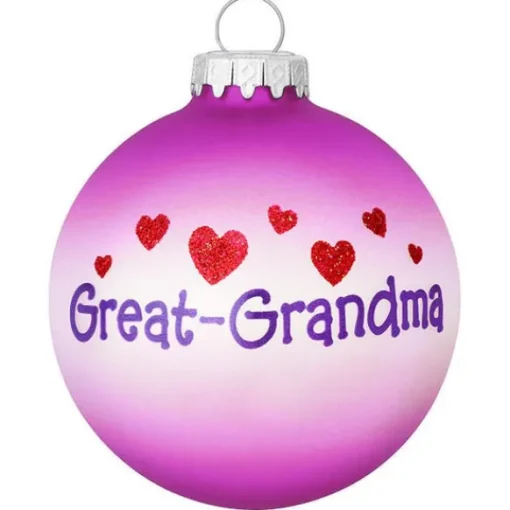 Flash Sale Personalized Great Grandma Ornament Family Members