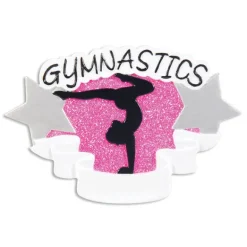 Clearance PolarX Personalized Gymnastics Star Ornament