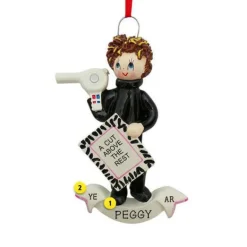 Cheap Rudolph & Me Personalized Hairdresser Ornament - A Cut Above The Rest