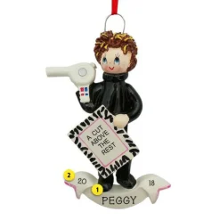 Cheap Rudolph & Me Personalized Hairdresser Ornament - A Cut Above The Rest