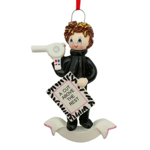 Cheap Rudolph & Me Personalized Hairdresser Ornament - A Cut Above The Rest