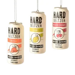 Clearance Ganz Personalized Hard Seltzer Ornaments