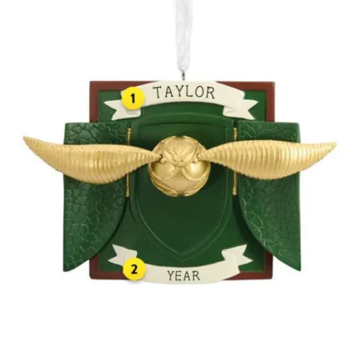 Flash Sale Personalized Harry Potter™ Golden Snitch Ornament Licensed Characters