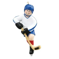 Outlet Rudolph & Me Personalized Hockey Player Ornament - Male