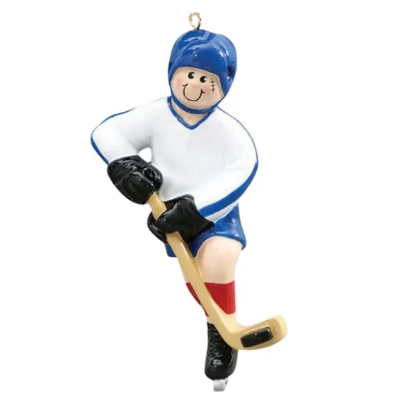 Outlet Rudolph & Me Personalized Hockey Player Ornament - Male