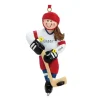 Flash Sale Rudolph & Me Personalized Hockey Player Ornament - Female