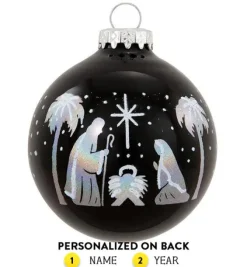 Cheap Personalized Holy Family Ornament Angels & Religious
