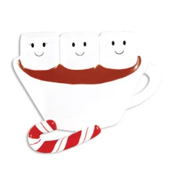 Clearance PolarX Personalized Hot Chocolate Family Of 3 Ornament