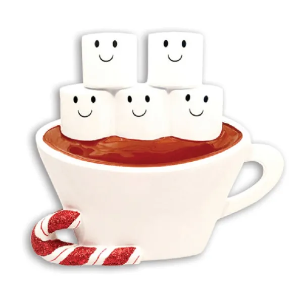 Clearance Personalized Hot Cocoa Family Of 5 Table Top Decoration Table Tops