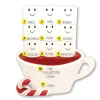 Shop Personalized Hot Cocoa Family Of 9 Table Top Decoration Table Tops