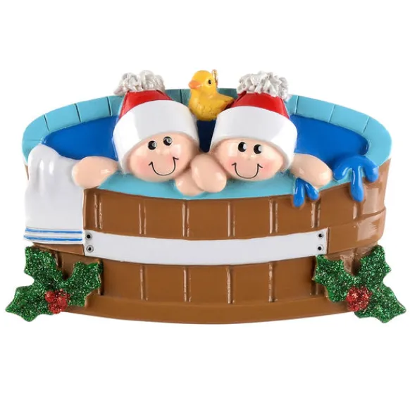 Sale Personalized Hot Tub Couple Ornament Couples