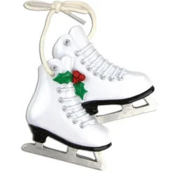 Clearance PolarX Personalized Ice Skates Ornament