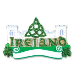 Best Sale PolarX Personalized Ireland Ornament