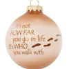 Flash Sale Personalized "It's Not How Far..." Ornament Angels & Religious
