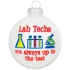 Best Sale Bronners Personalized Lab Tech Ornament