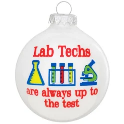 Best Sale Bronners Personalized Lab Tech Ornament