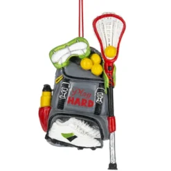 Shop Ganz Personalized Lacrosse Bag "Play Hard" Ornament