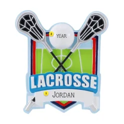 Best Sale PolarX Personalized Lacrosse Ornament