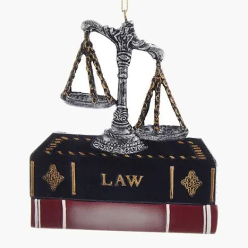 Shop Kurt Adler Personalized Lawyer Ornament