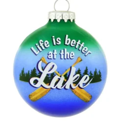 Clearance Personalized Life Is Better At The Lake Ornament Home & Housewarming