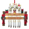 Best Kurt Adler Personalized Llama Family Of 3 Ornament