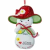 Clearance Personalized Love You Nana Snowwoman Ornament Family Members