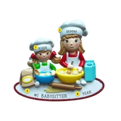 Hot PolarX Personalized Making Cookies Ornament